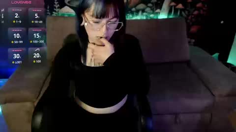 Snapshot of missfungi chatting on 09.27.25 Luna online show from 09.27.25