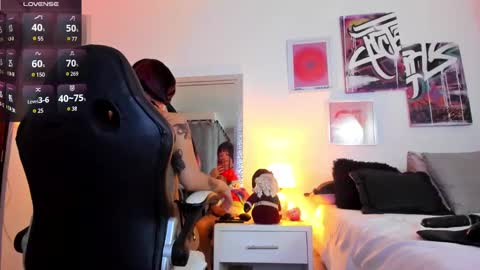 Snapshot of misshuntt3rs chatting on 12.18.24 Annie online show from 12.18.24