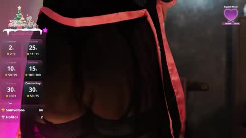 Snapshot of misskristel chatting on 12.18.25 misskristel online show from 12.18.25