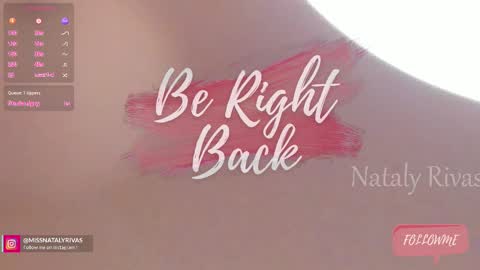 Snapshot of missnataly_ chatting on 11.12.25 Nataly Rivas online show from 11.12.25