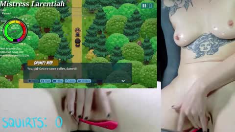 Snapshot of mistresslarentiah chatting on 03.12.26 Mistress Larentiah online show from 03.12.26