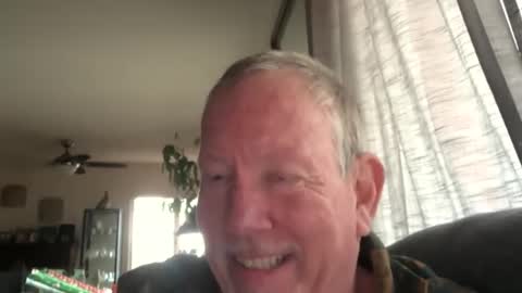 Snapshot of monkeedance chatting on 12.16.24 Monkee Dance online show from 12.16.24