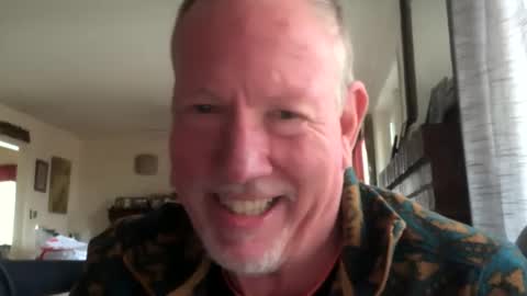 Snapshot of monkeedance chatting on 12.16.24 Monkee Dance online show from 12.16.24