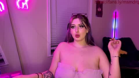 Snapshot of msmdrqqq chatting on 12.17.24 msmdrq online show from 12.17.24