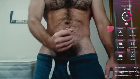 Snapshot of myhairymacho chatting on 11.22.25 Juan OF myhairymacho online show from 11.22.25
