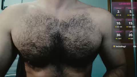 Snapshot of myhairymacho chatting on 12.01.25 Juan OF myhairymacho online show from 12.01.25