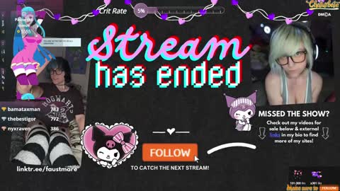 Snapshot of myrtlemystic chatting on 12.14.24 Myrtle Faust online show from 12.14.24