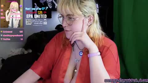 Snapshot of myrtlemystic chatting on 02.23.26 Myrtle Faust online show from 02.23.26