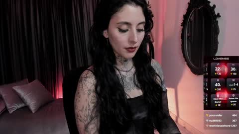 Snapshot of nasty_alice1 chatting on 12.29.24 Goddess Alice online show from 12.29.24