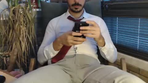 Snapshot of naughtyb00yy chatting on 02.26.25 naughty pervert masterboy online show from 02.26.25