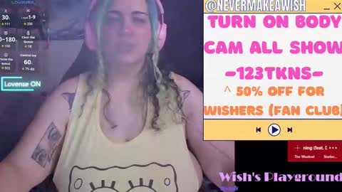 Wishs Playground online show from 02.26.26