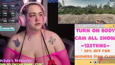 Wishs Playground online show from 05.28.26