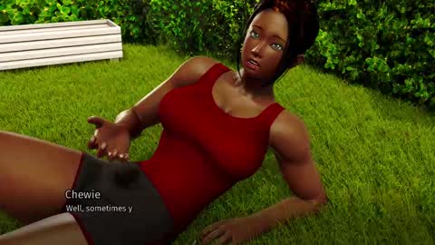 Snapshot of nickname_chewbacca chatting on 02.18.25 Nik online show from 02.18.25