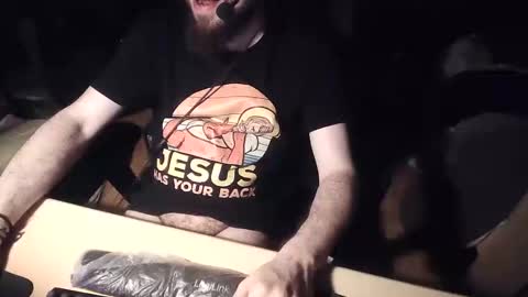 Snapshot of nickthebarbarian chatting on 11.24.25 Thomas Jefferson online show from 11.24.25