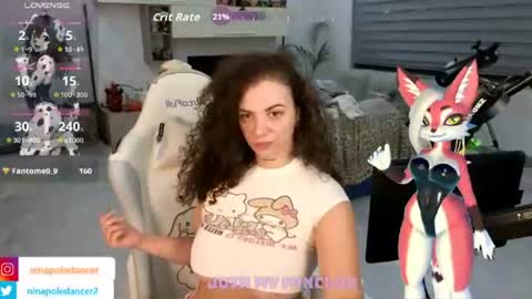 Snapshot of ninapoledance chatting on 08.06.26 Nina online show from 08.06.26