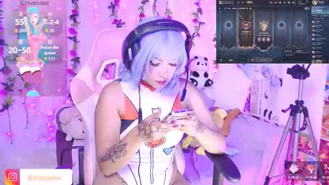 Snapshot of nixy_sama chatting on 12.21.25 Nixy Sama online show from 12.21.25