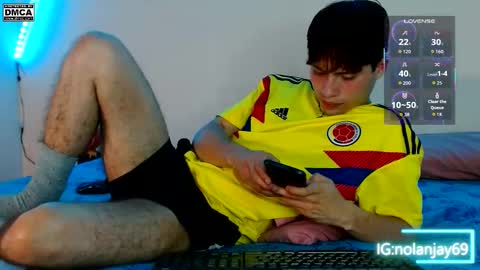 Snapshot of nolanjay chatting on 11.22.25 NolanJay69 online show from 11.22.25