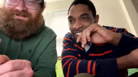 Snapshot of nticho chatting on 01.02.25 Nate online show from 01.02.25