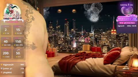 Snapshot of paradise_city__ chatting on 12.28.24 DAILYNPC OF online show from 12.28.24