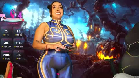 Snapshot of paradise_city__ chatting on 10.31.25 DAILYNPC OF online show from 10.31.25