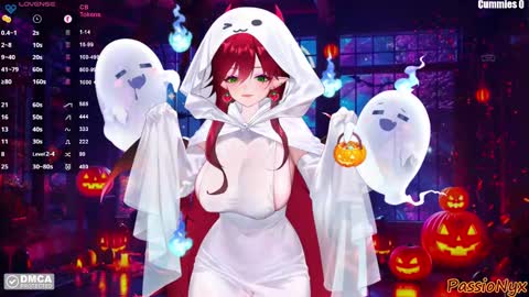 Succubus Nyx online show from 10.26.25