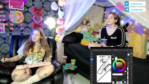ArtsyHeartsyy online show from 01.30.25