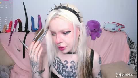 Snapshot of pinkslobber chatting on 05.30.26 Helen Goat online show from 05.30.26