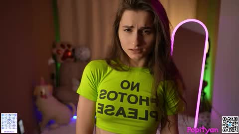 Snapshot of popityan chatting on 02.05.26 Louise see you on December 1 at 2200 UTC3 online show from 02.05.26