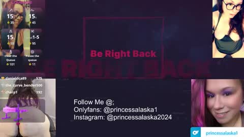 Snapshot of princessalaska1 chatting on 01.24.25 PrincessAlaska online show from 01.24.25