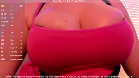 Ayana Delatorre online show from 10.11.25