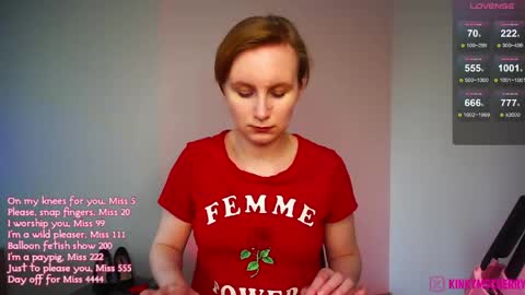 Cherry  Miss Cherry online show from 05.19.26