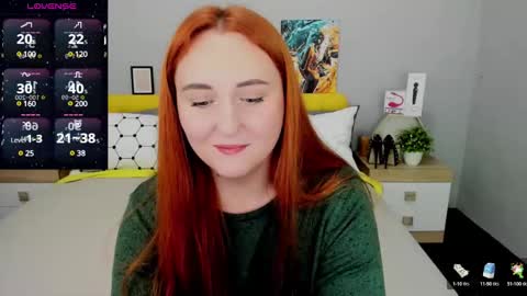 Snapshot of red_naughtyfox chatting on 12.24.24 Lessy Fox online show from 12.24.24