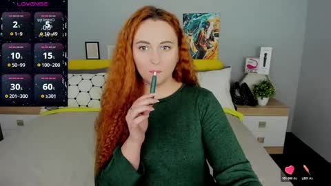 Snapshot of red_naughtyfox chatting on 02.02.25 Lessy Fox online show from 02.02.25