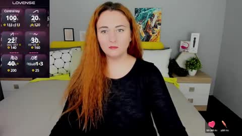 Snapshot of red_naughtyfox chatting on 03.10.25 Lessy Fox online show from 03.10.25