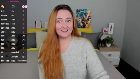 Snapshot of red_naughtyfox chatting on 11.06.25 Lessy Fox online show from 11.06.25