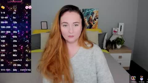 Snapshot of red_naughtyfox chatting on 12.19.25 Lessy Fox online show from 12.19.25