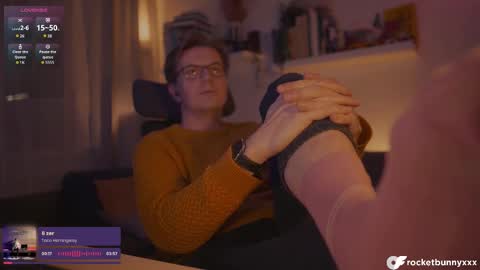 Snapshot of rocketbunnyxxx chatting on 02.25.26 Rocket Bunny online show from 02.25.26