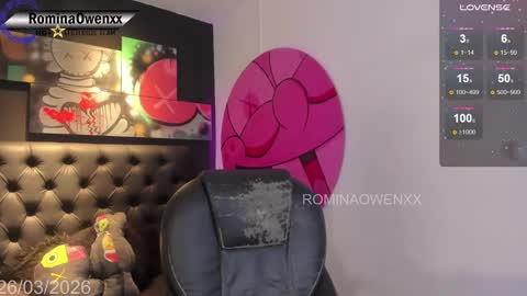 ROMINA OWEN online show from 03.26.26