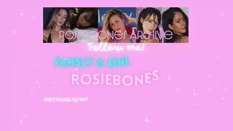 Rosie Bones online show from 02.22.25