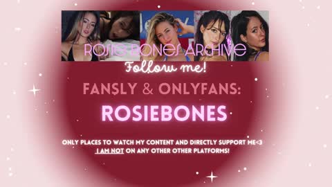 Rosie Bones online show from 11.12.25