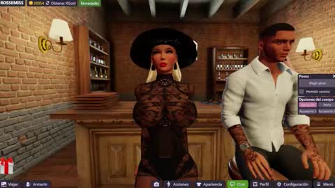 Snapshot of rosse_mistress chatting on 10.30.25 Roxana online show from 10.30.25