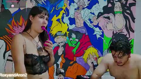 Snapshot of roxyandaron2 chatting on 11.10.25 RoxyAron online show from 11.10.25