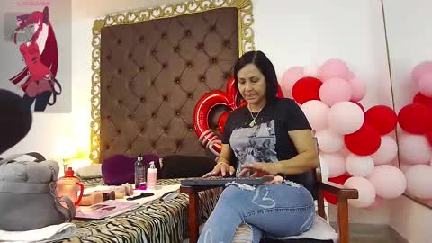Snapshot of rubybonnet_ chatting on 02.19.25 Ruby bonnet online show from 02.19.25