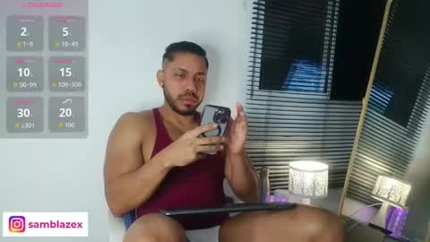 Snapshot of samblazex7 chatting on 10.06.25 Sam Blaze online show from 10.06.25