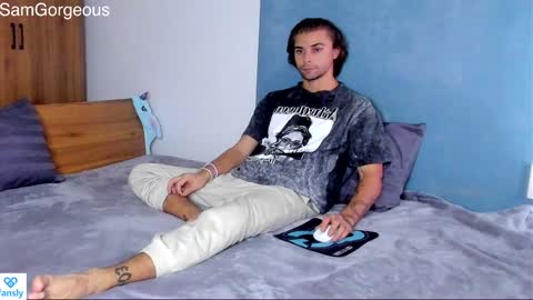 Snapshot of samgorgeous chatting on 12.25.24 Fansly - Top4fans online show from 12.25.24