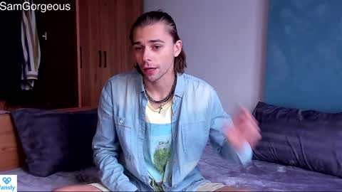 Snapshot of samgorgeous chatting on 01.15.25 Fansly - Top4fans online show from 01.15.25