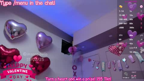 SaraAvila  online show from 02.16.25