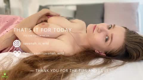 savanah_wild online show from 01.11.25