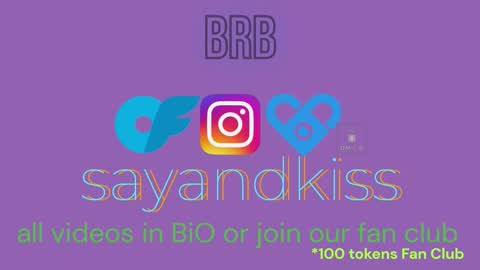 Say and kiss online show from 02.03.26