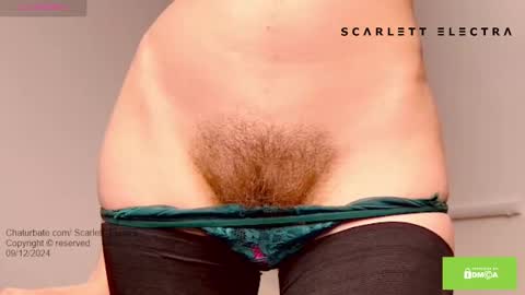 SCARLETT ELECTRA  -  online show from 12.09.24